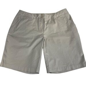 Women's Tommy Bahama Bermuda Khaki Shorts Size 8